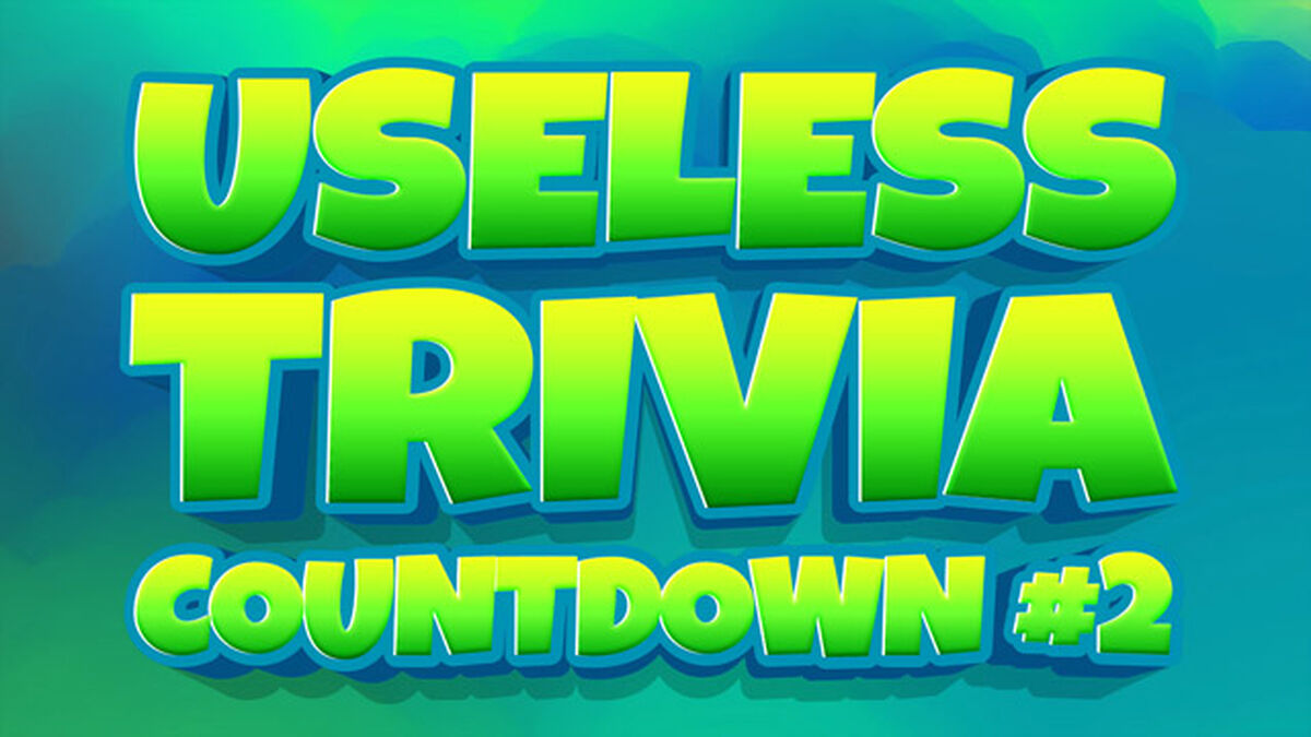 Useless Trivia: Countdown Video #2 image number 0